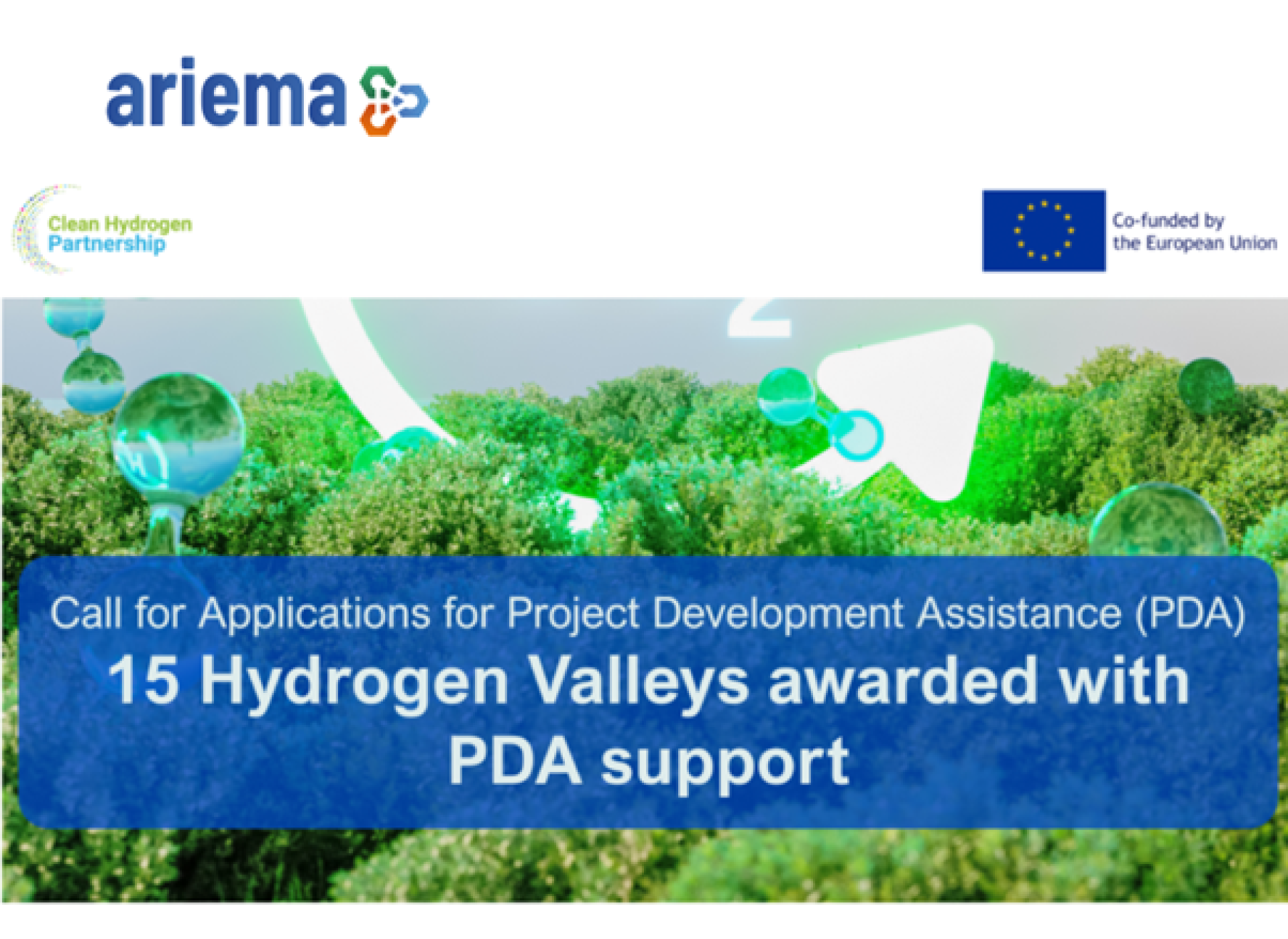 ARIEMA ofrecerá consultoría especializada de hidrógeno en el segundo programa europeo “Project Development Assistance (PDA)”