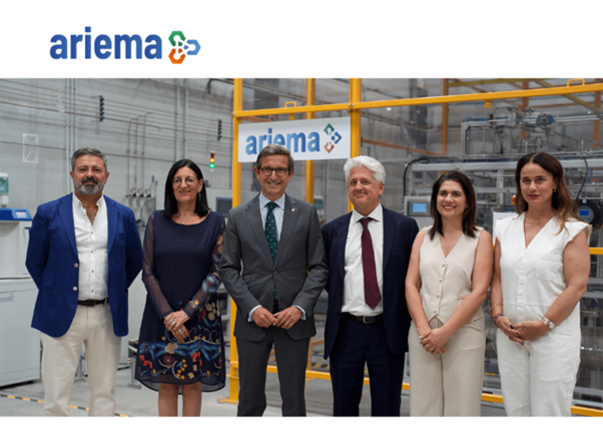El consejero de Industria, Energía y Minas de la Junta de Andalucía visita las instalaciones de Ariema y la Universidad de Huelva para impulsar las tecnologías del hidrógeno verde