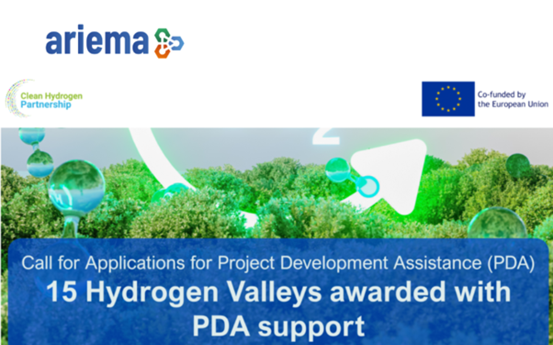 ARIEMA ofrecerá consultoría especializada de hidrógeno en el segundo programa europeo “Project Development Assistance (PDA)”