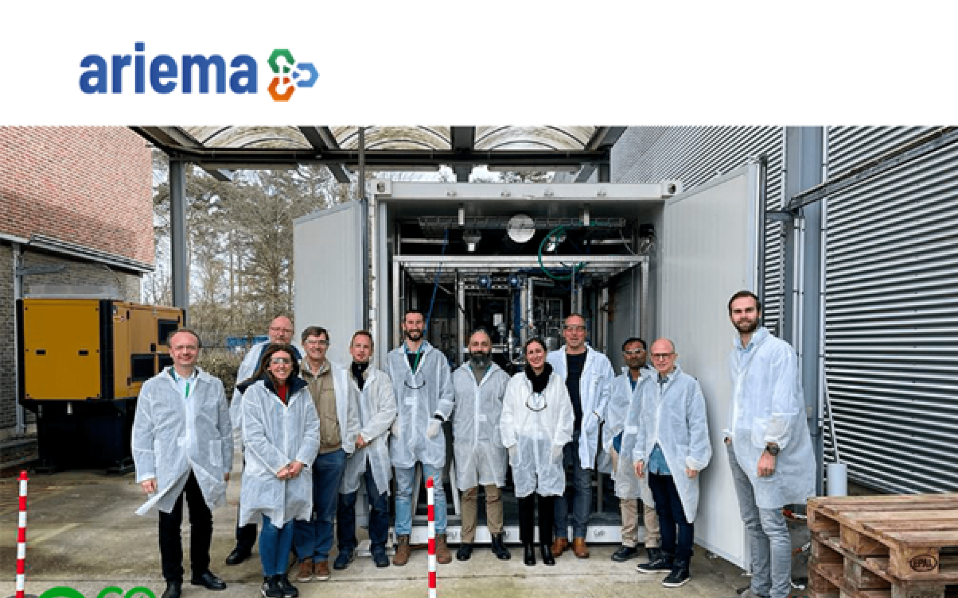 Ariema asiste a la Tercera Asamblea General del proyecto ECO2FUEL en Amberes y Mol (Bélgica)